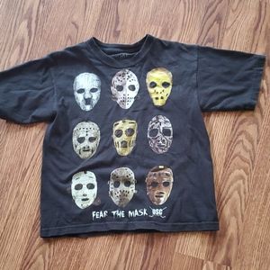 FIRM PRICE**DSC fear the mask youth small tshirt